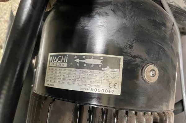日本不二越電機TWF4918DFKS4P-2.2KW ，原裝正品